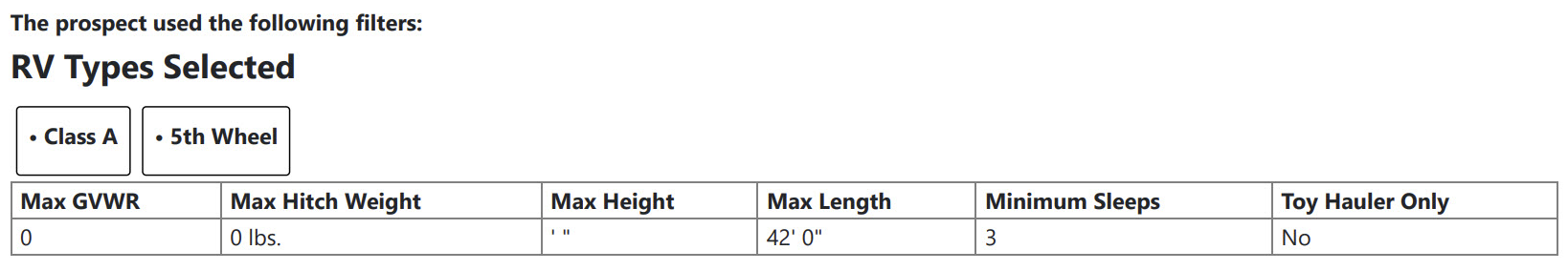 Search-filter-criteria